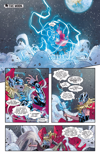 Illustration for article titled The New Female Thor Continues an Excellent Run of Thunder God Comics